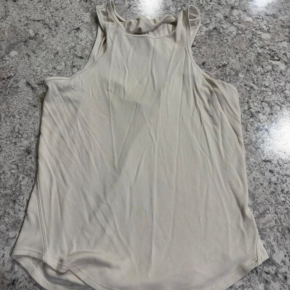 Lululemon Women's White and Cream Vest